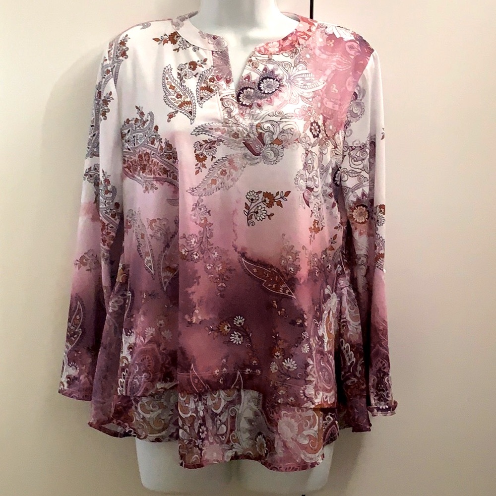 🦋 Croft & Barrow Floral Top